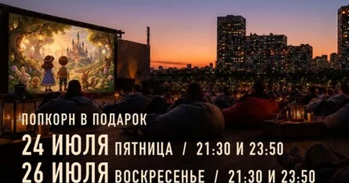 Афиша «24 ИЮЛЯ 23:50 КИНОВЕЧЕР»