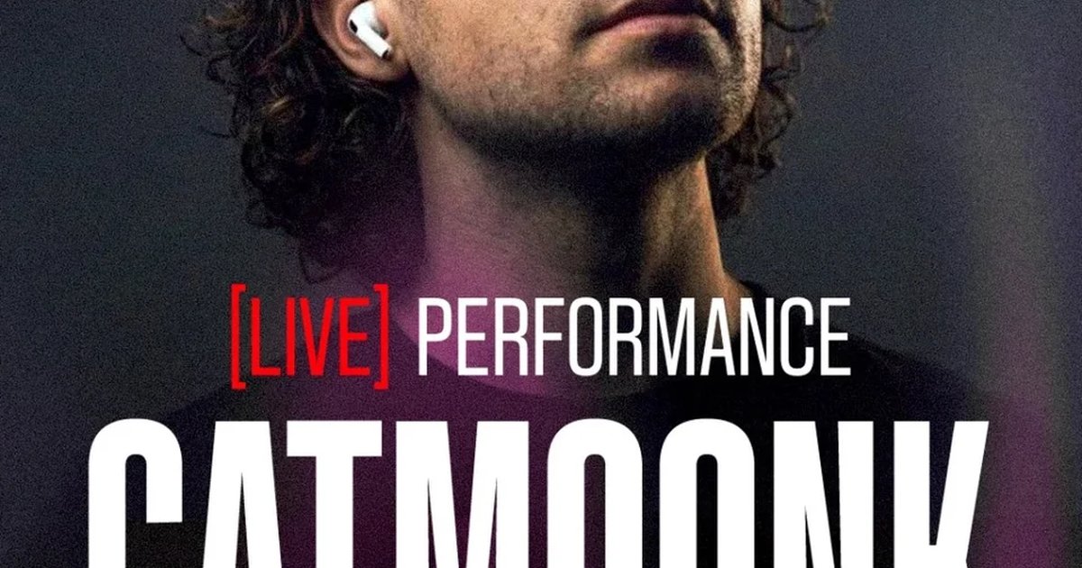 Афиша «7 НОЯБРЯ - CATMOONK - [LIVE] PERFORMANCE»