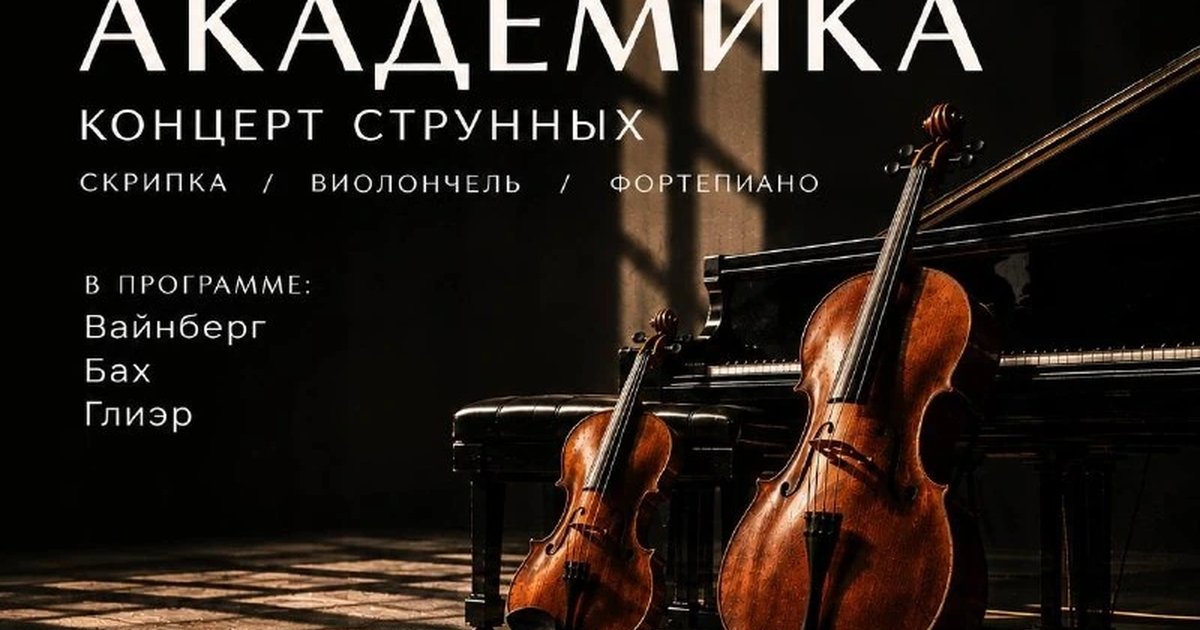 Афиша «Академика: концерт струнных»