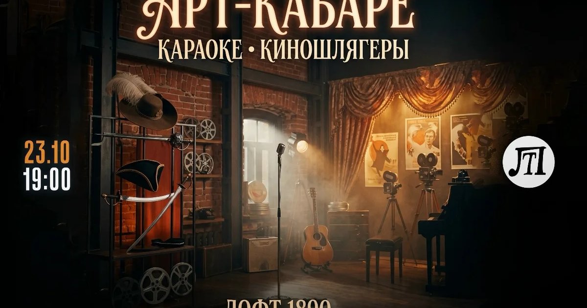 Афиша «Арт-кабаре: Караоке. Киношлягеры»