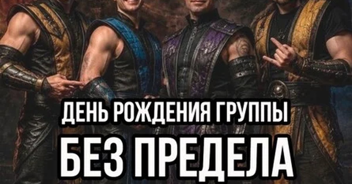 Афиша «Без предела. ДР группы, 3 года | 23.08 | Уzдечка»