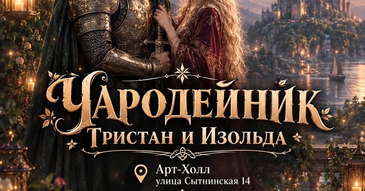 Афиша «Чародейник: Тристан и Изольда»