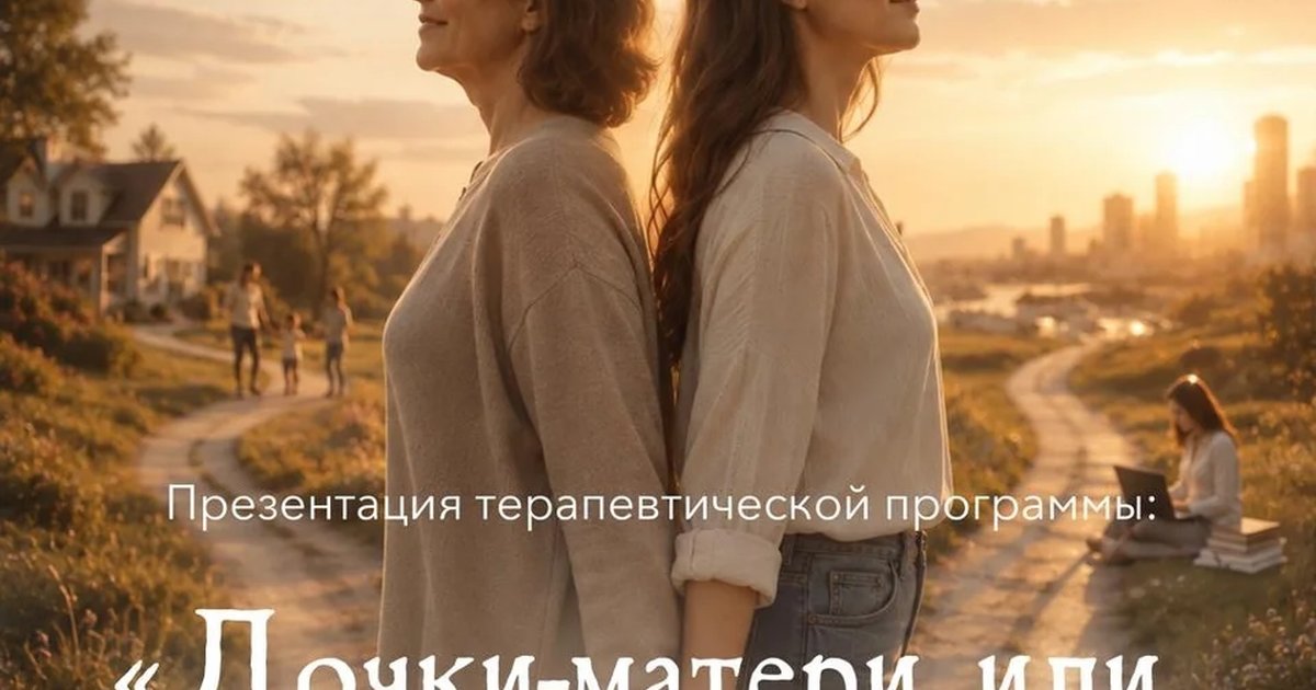 Афиша «Дочки-матери или игра длиною в жизнь»