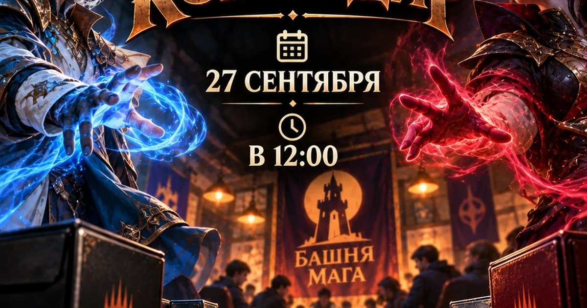 Афиша «Дуэльный Командир в Magic: The Gathering»