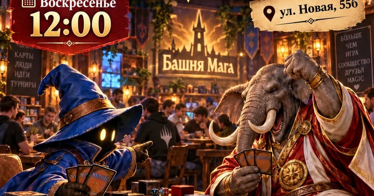 Афиша «Дуэльный Командир в Magic: The Gathering»