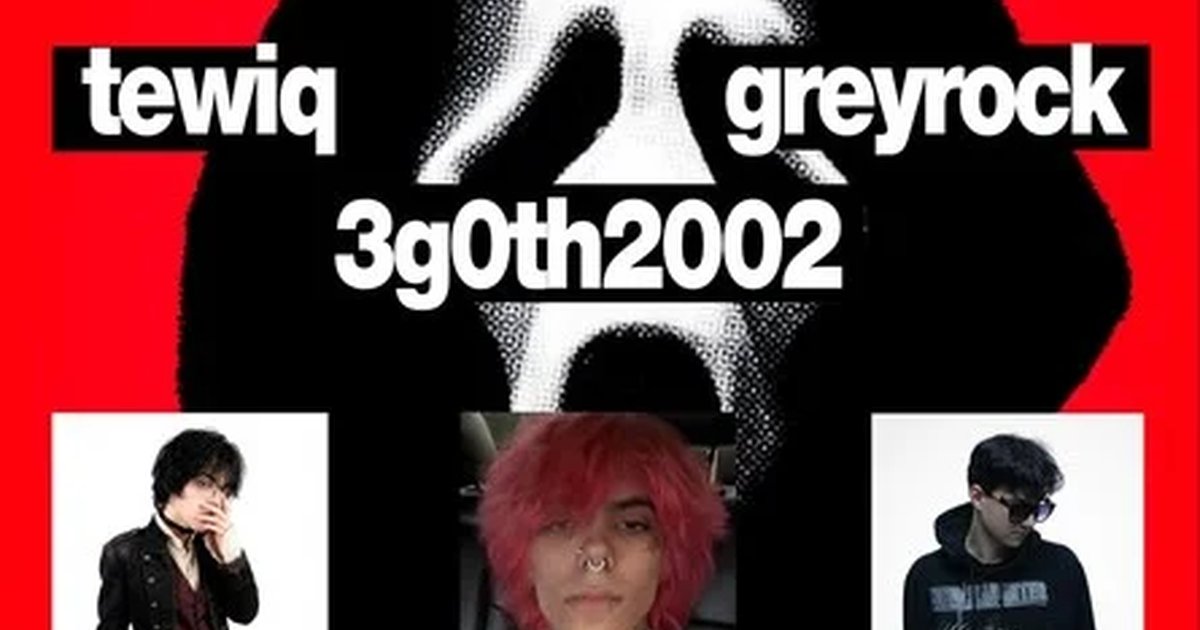 Афиша «ДУРКА х ХРОМ HALLOWEEN / TEWIQ, GREYROCK, 3G0TH2002 / 28.10 / ЕКБ»