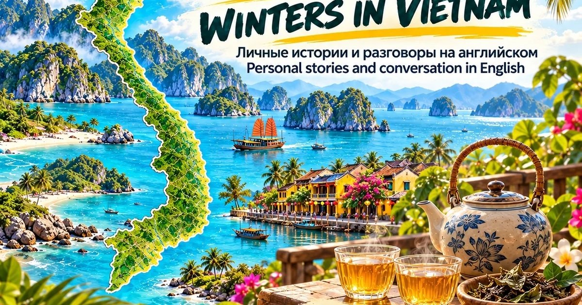 Афиша «English Speaking Club: Зимовки во Вьетнаме»