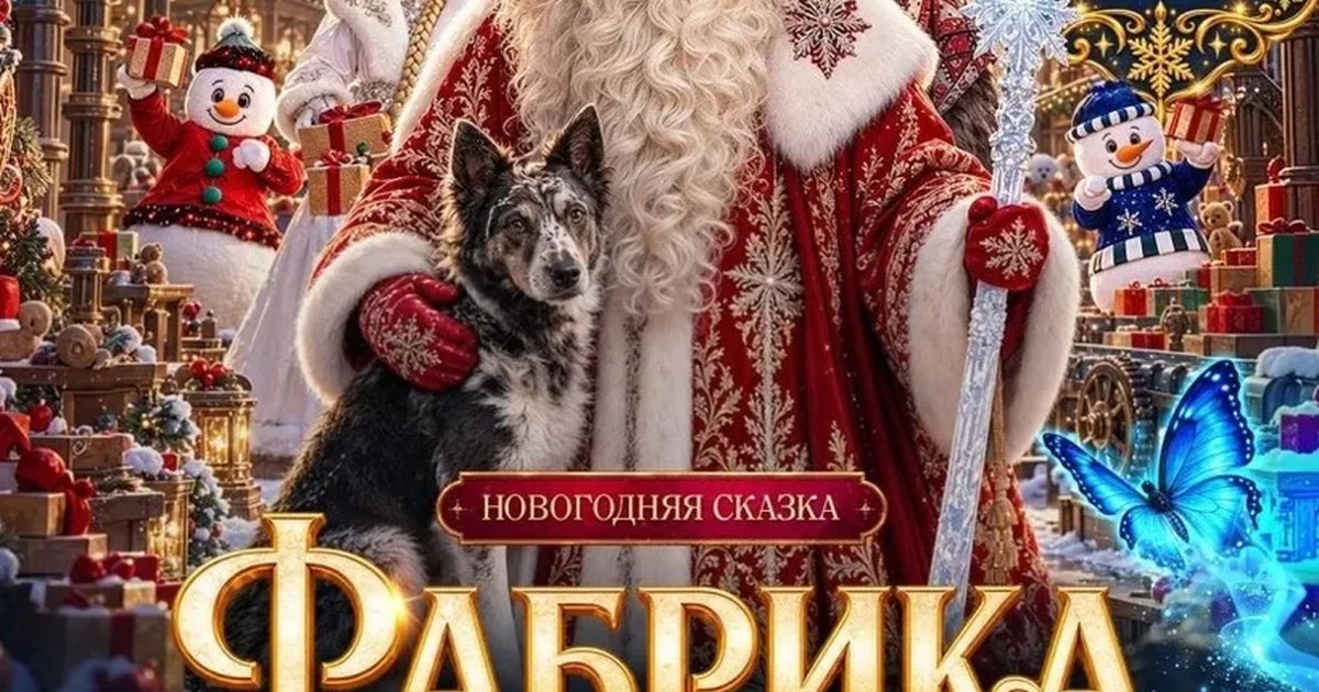 Афиша «Фабрика Деда Мороза»