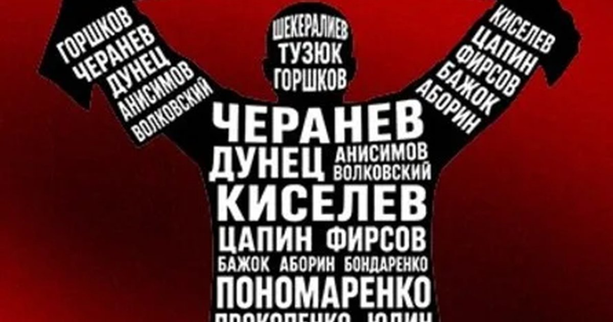 Афиша «Фамилия на форме команды»