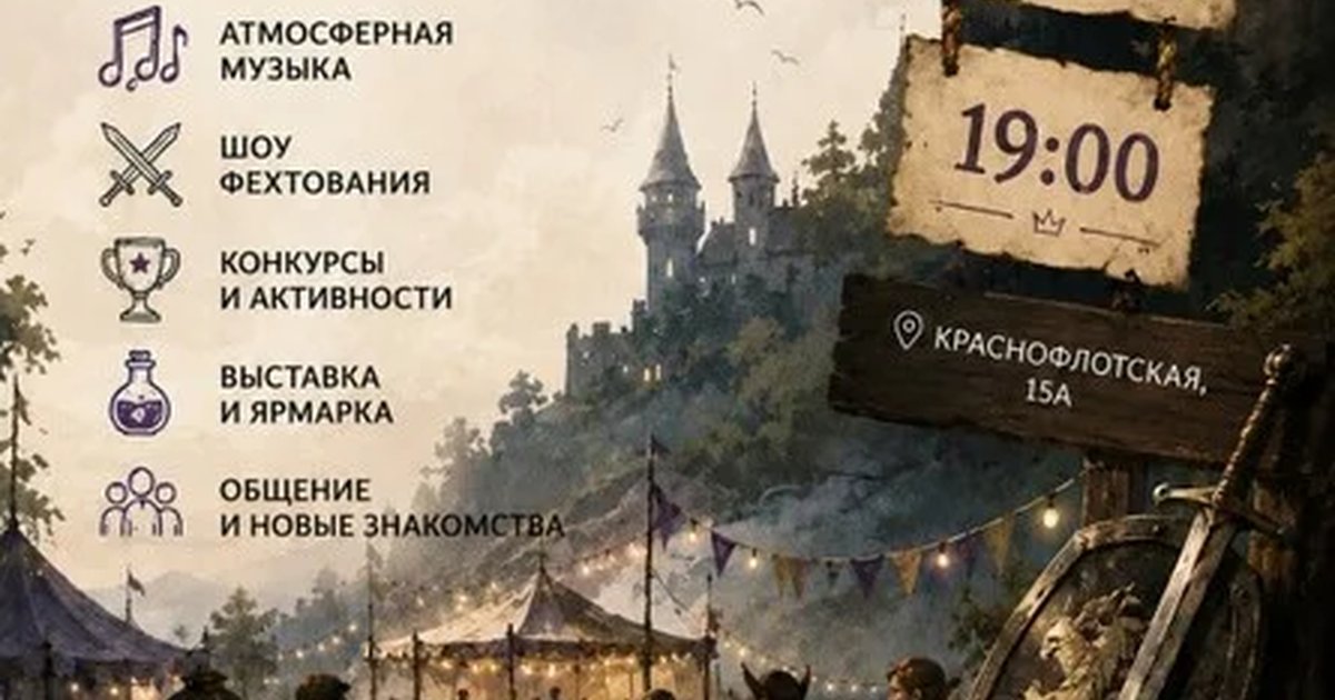 Афиша «Фестиваль фэнтези и ролевой культуры»