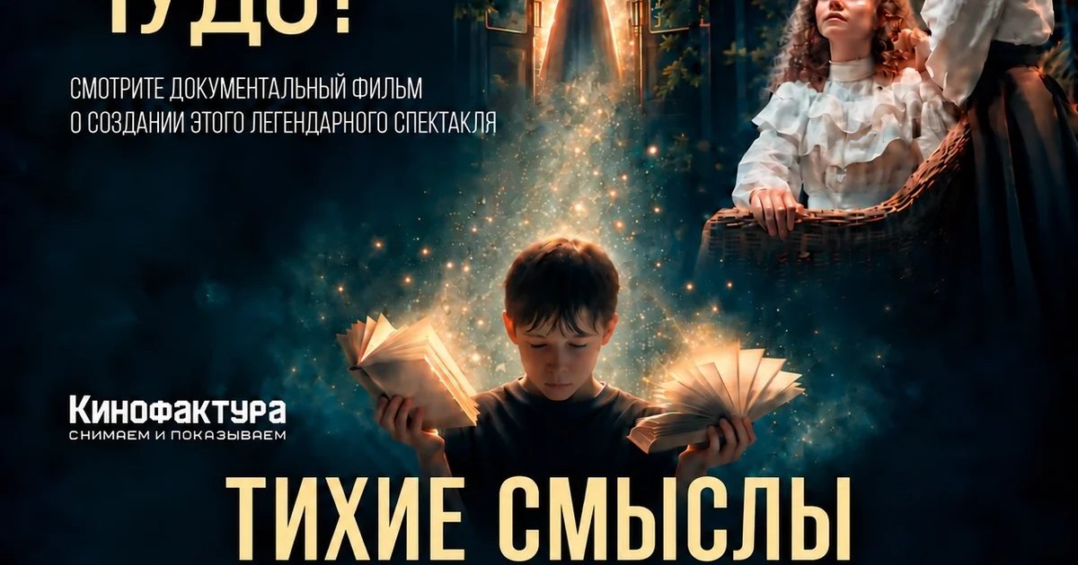 Афиша «Финальный показ фильма «Тихие смыслы»»