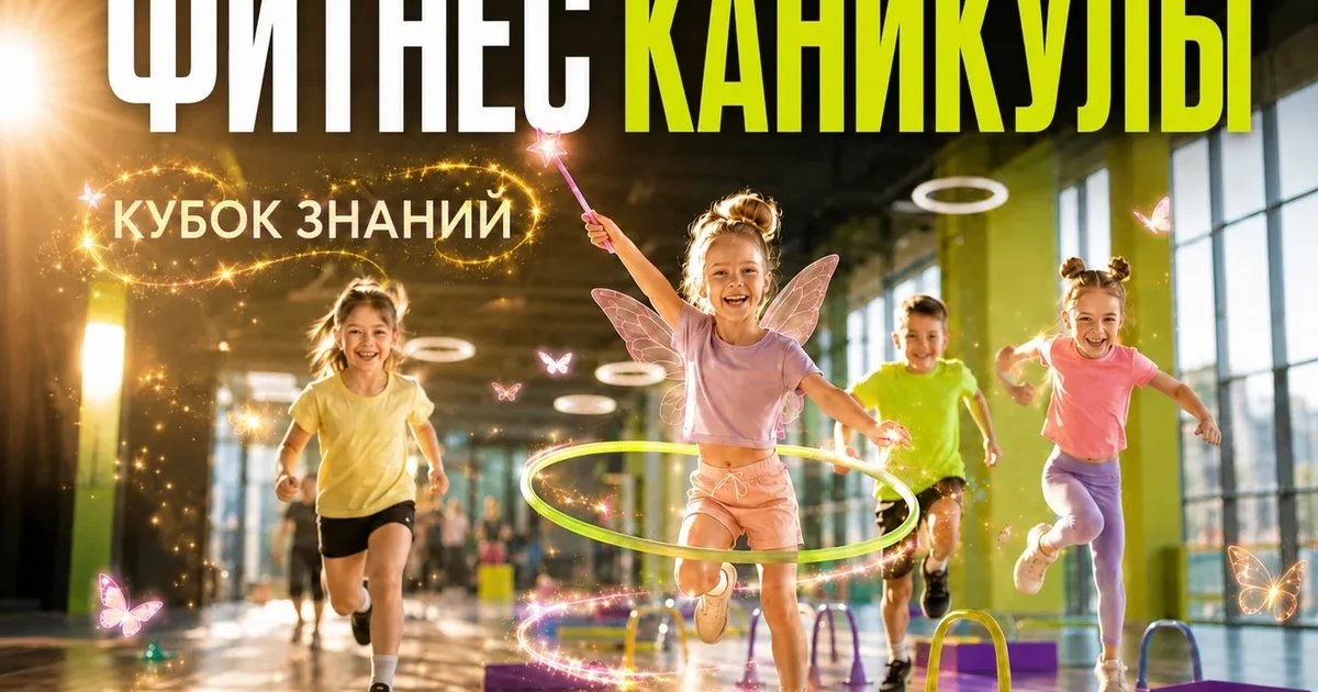 Афиша «Фитнес-каникулы «Кубок знаний»»