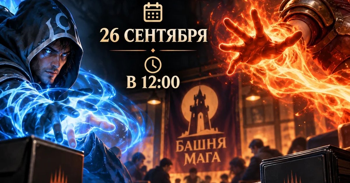 Афиша «Формат «Модерн» в Magic: The Gathering»