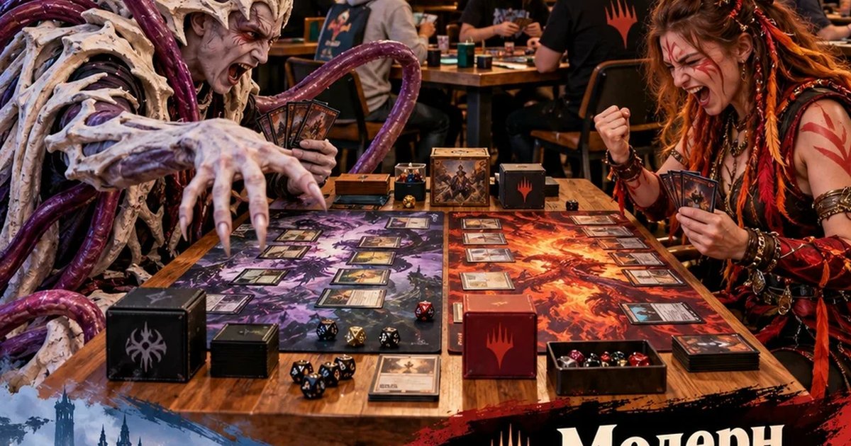 Афиша «Формат «Модерн» в Magic: The Gathering»