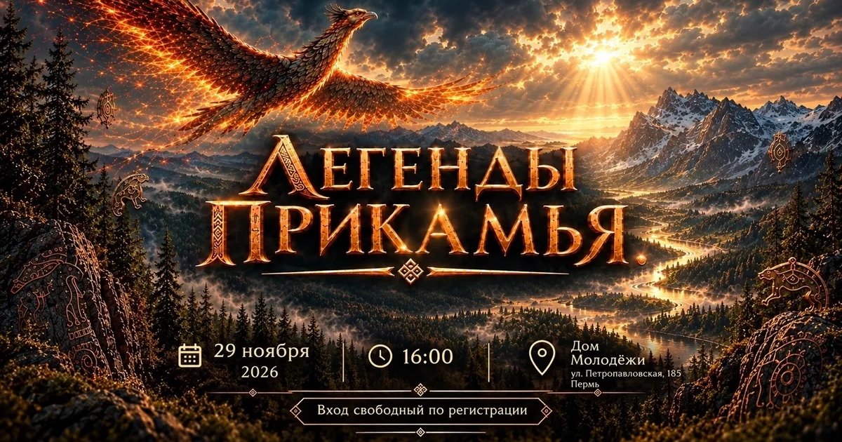 Афиша «Гала-концерт — мюзикл «Легенды Прикамья»»