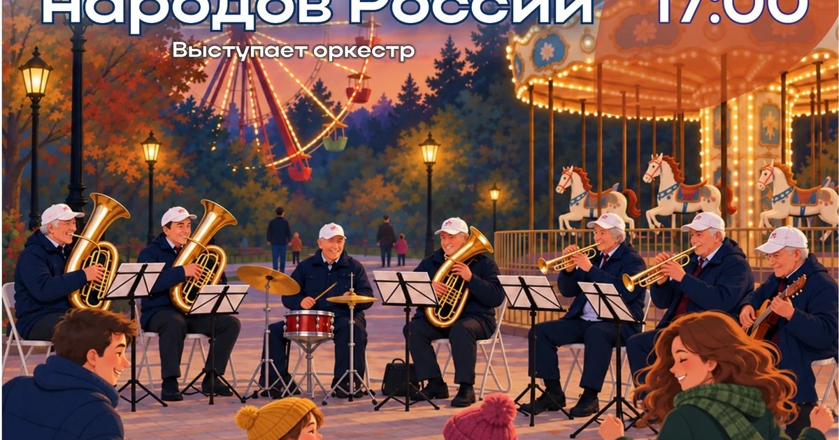 Афиша «Год единства народов России: концерт оркестра»