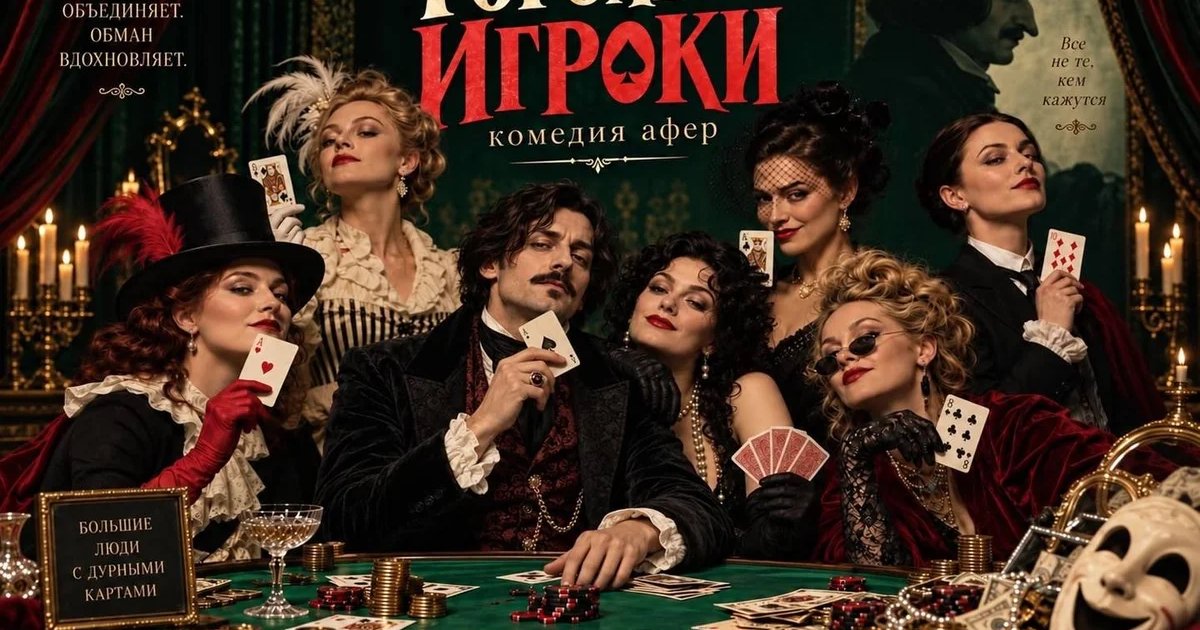 Афиша «Гоголь - Игроки»
