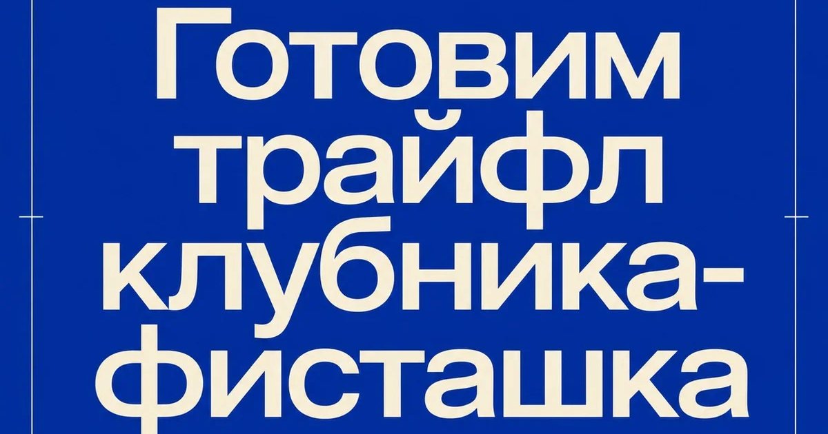 Афиша «Готовим трайфл клубника-фисташка»