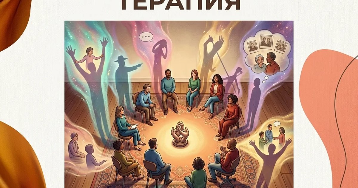Афиша «Групповая психологическая терапия»