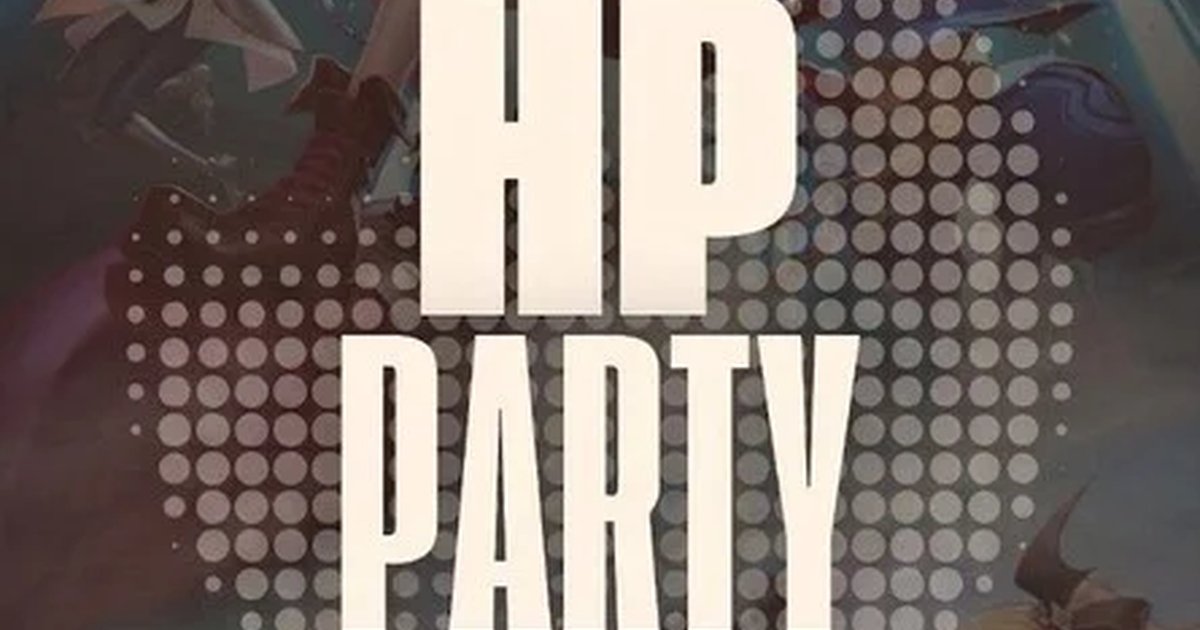 Афиша «HP party»