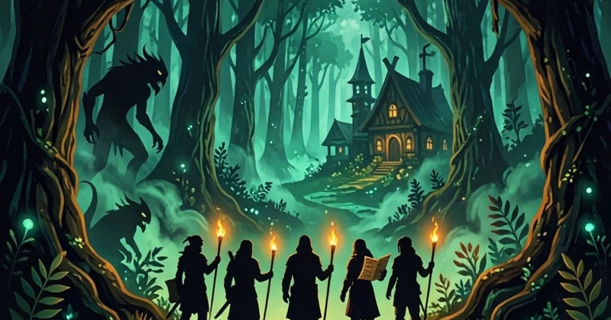 Афиша «Игра по D&D»