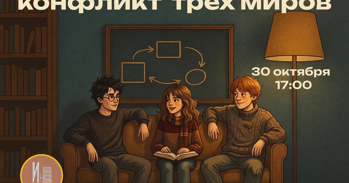 Афиша «Интеллектуальный квартирник «Гарри Поттер: конфликт трёх миров»»