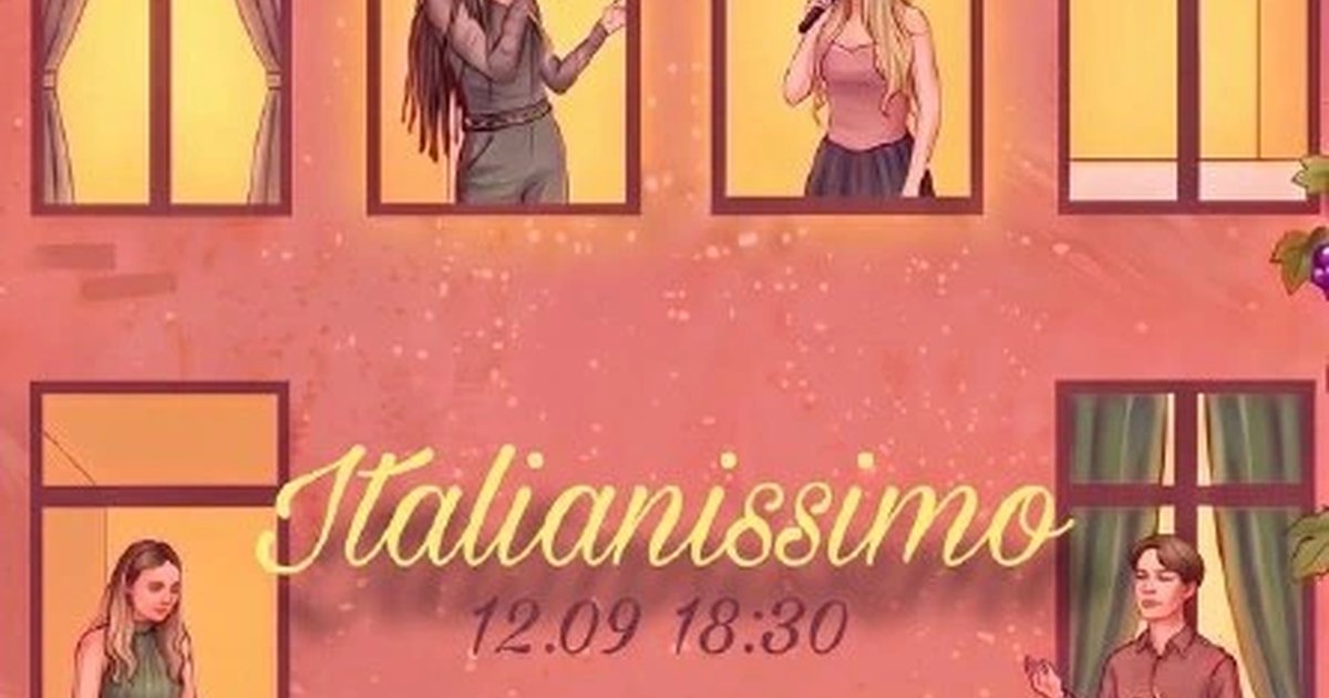 Афиша «Итальянский квартирник Italianissimo»