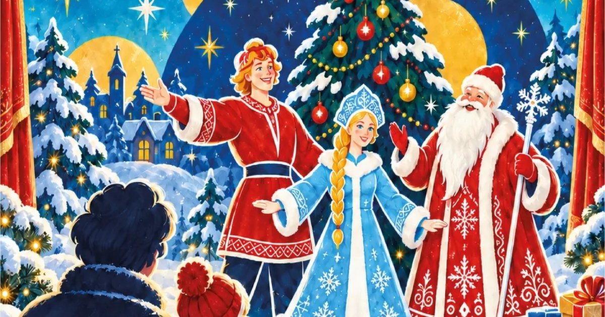 Афиша «Как Иван-богатырь Снегурочку спасал»