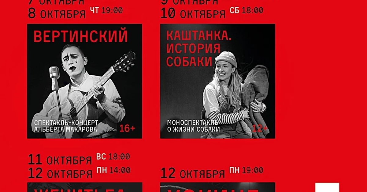 Афиша «КАШТАНКА. ИСТОРИЯ СОБАКИ. Театр-Театр (Пермь)»