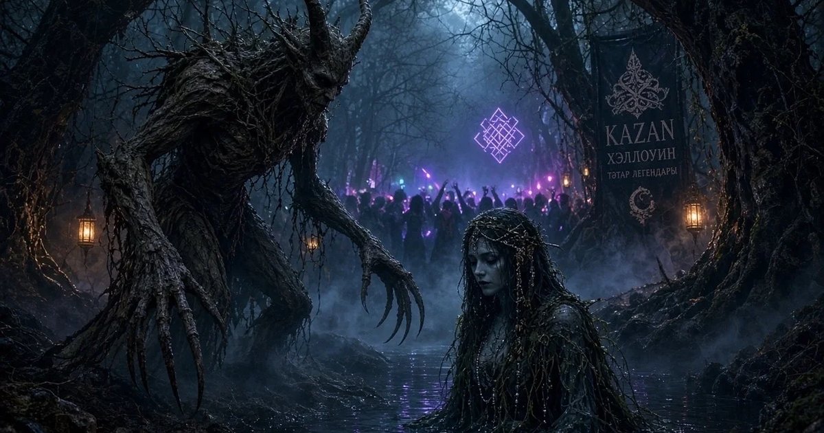Афиша «Kazan Хэллоуин: татарские легенды»