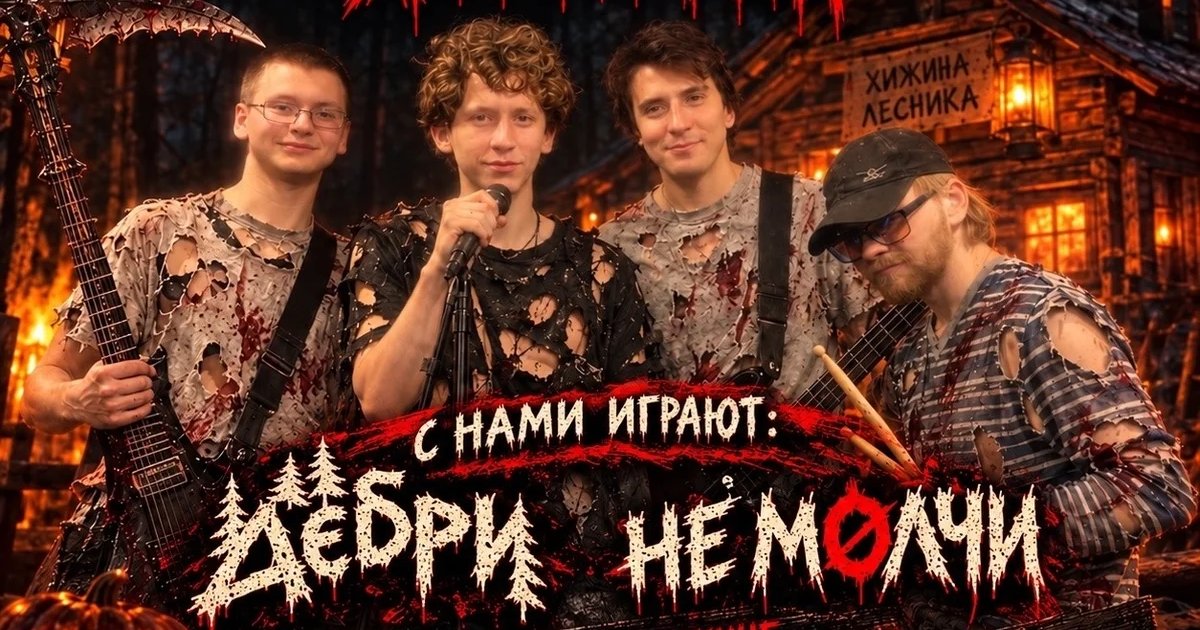 Афиша «Хэллоуин в «Хижине лесника»»