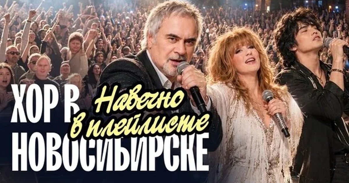 Афиша «Хор. Навечно в плейлисте (Новосибирск)»