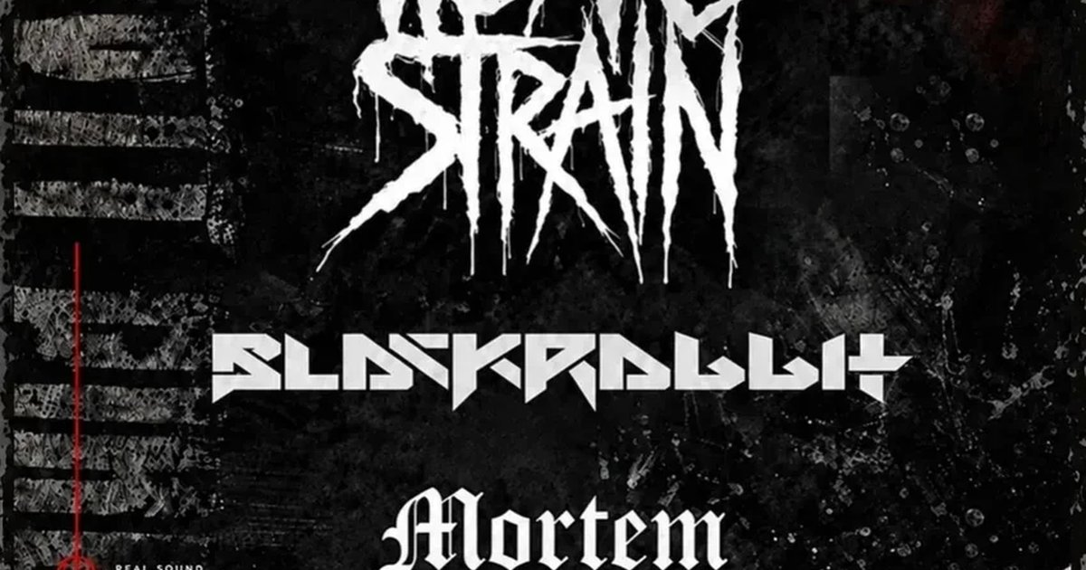 Афиша «Концерт We Are Strain, BlackRabbit и Mortem Death»