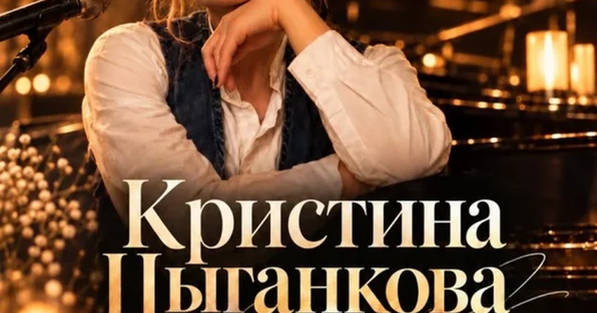 Афиша «Кристина Цыганкова - авторский акустический концерт»