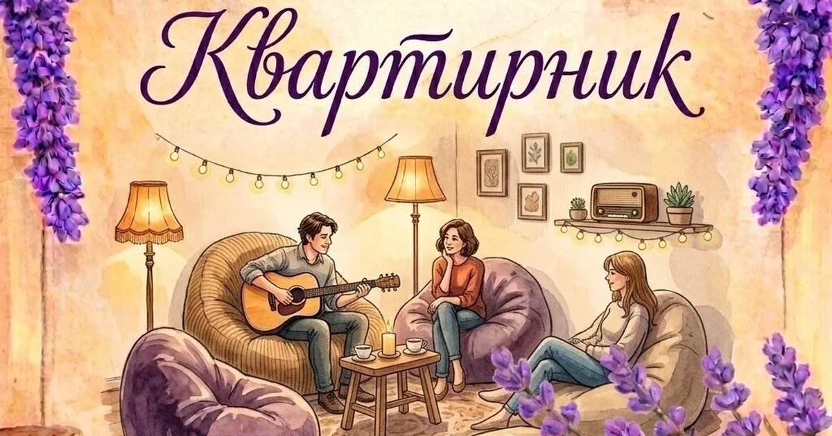 Афиша «Квартирник в «Лавандовой ветви»»