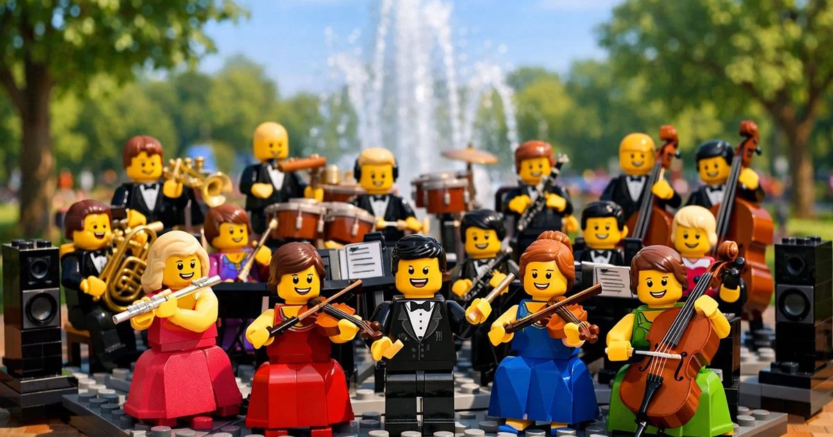 Афиша «LEGO-оркестр»