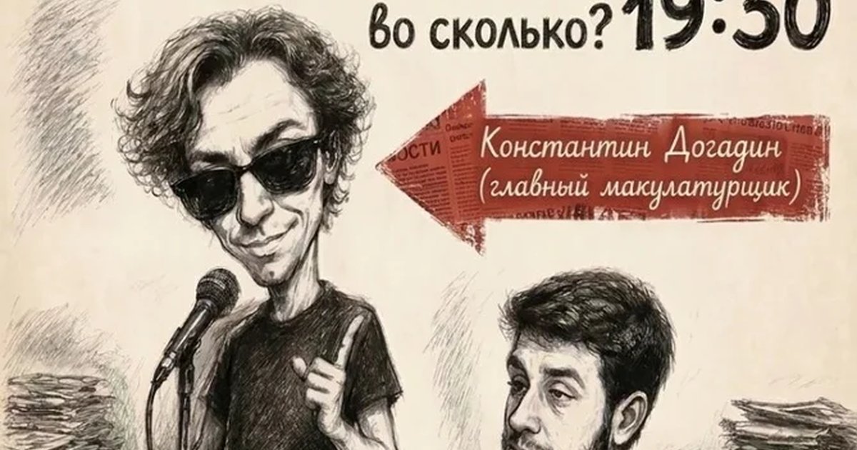 Афиша «"Макулатура" - комедийно - дискуссионное шоу»