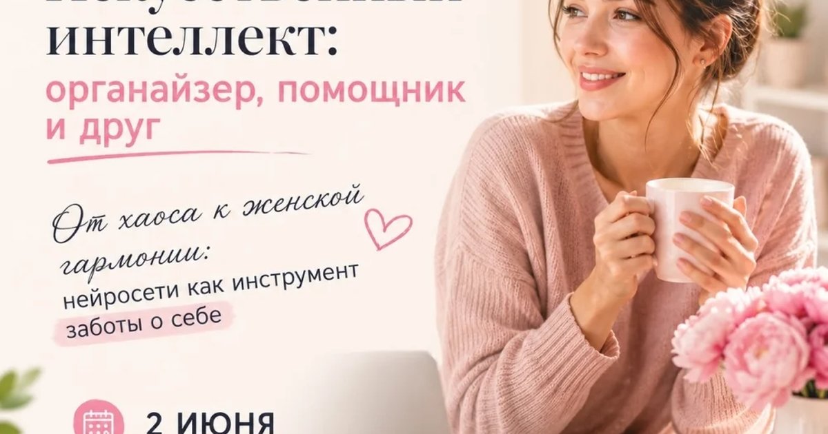 Мастер-класс «Искусственный интеллект: органайзер, помощник и друг»