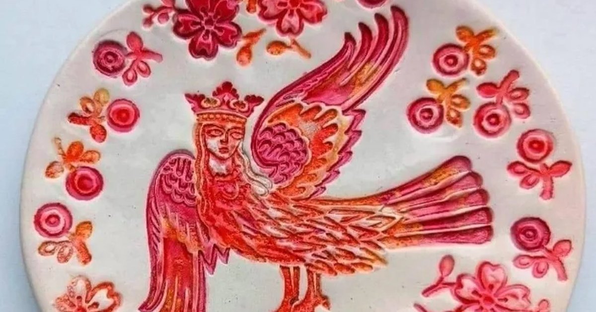 Афиша «Мастер-класс «Керамические тарелочки-панно «Преданья старины глубокой»»