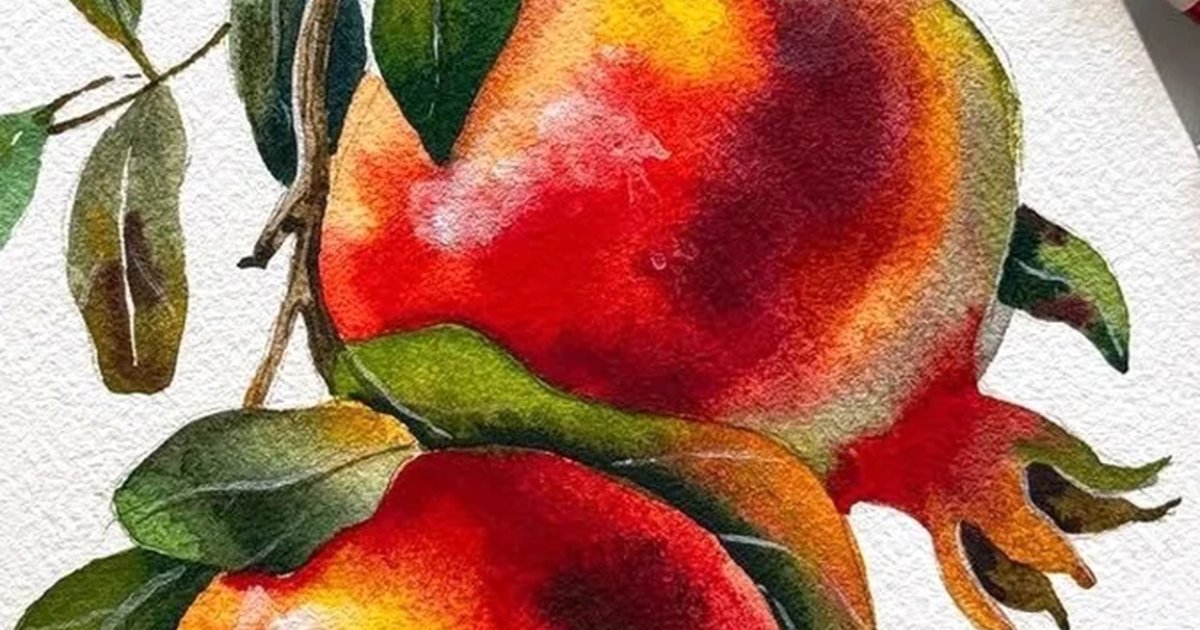 Афиша «Мастер-класс по акварели»