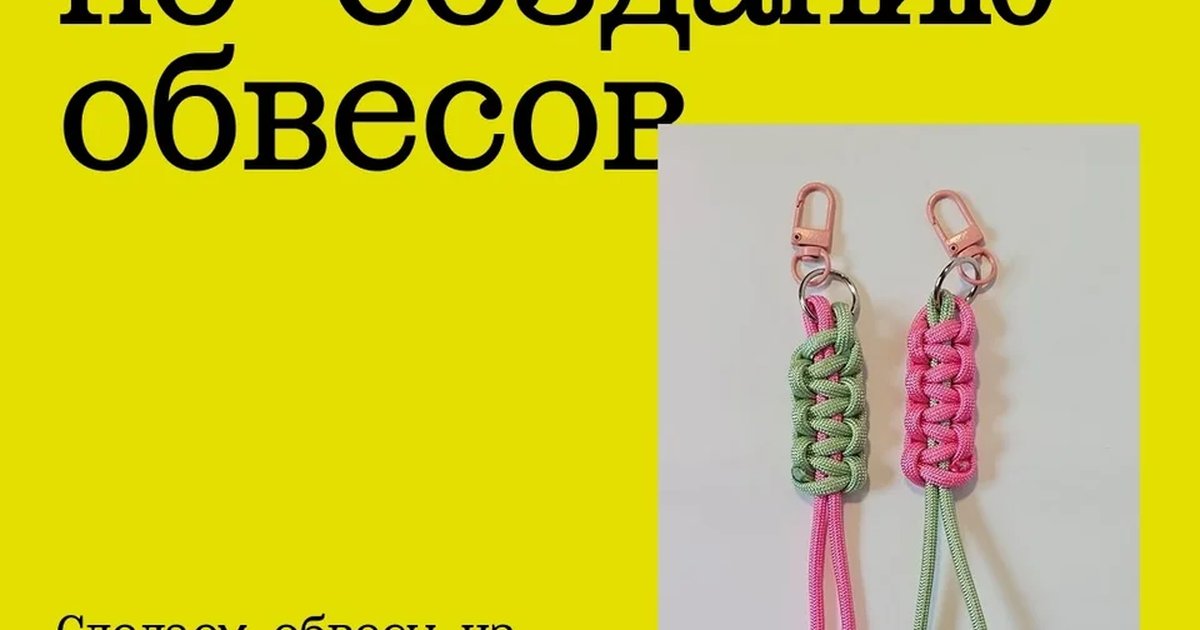 Афиша «Мастер-класс по созданию обвесов»