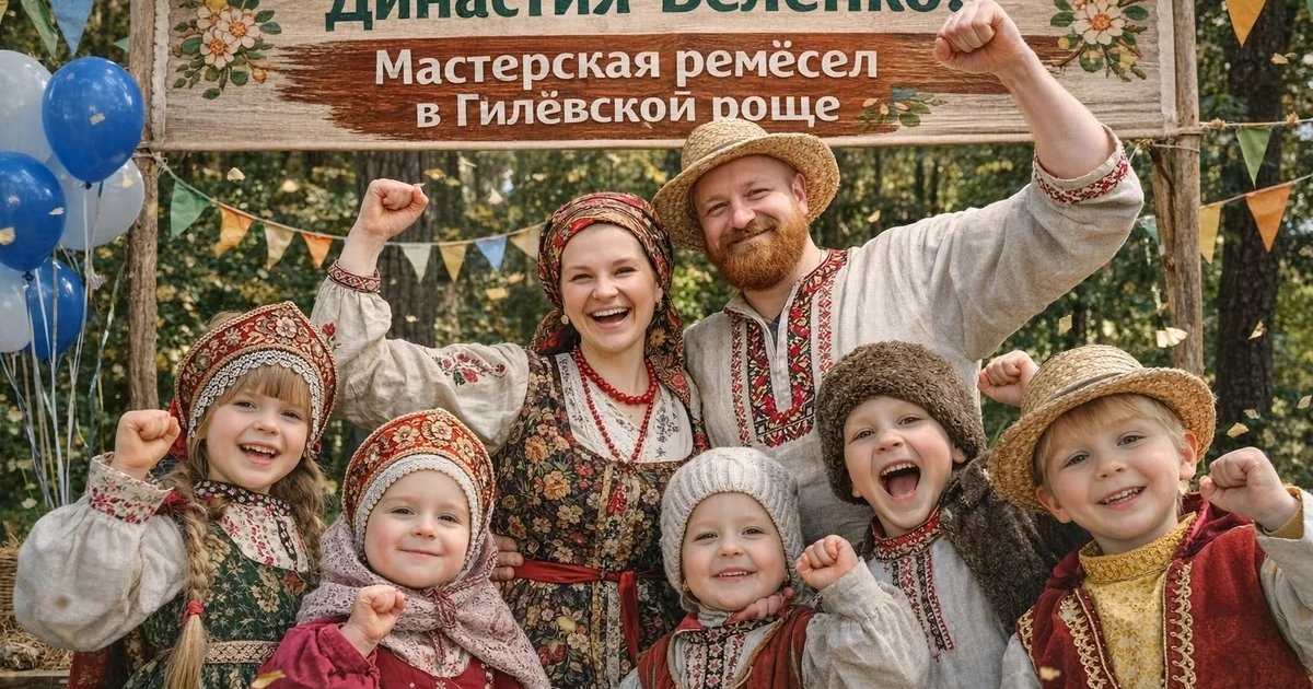 Мастерская ремёсел в Гилёвской роще