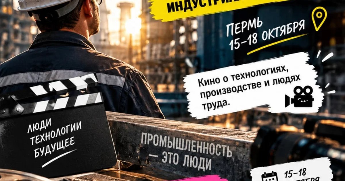 Афиша «Международный фестиваль индустриального кино «Прометей»»