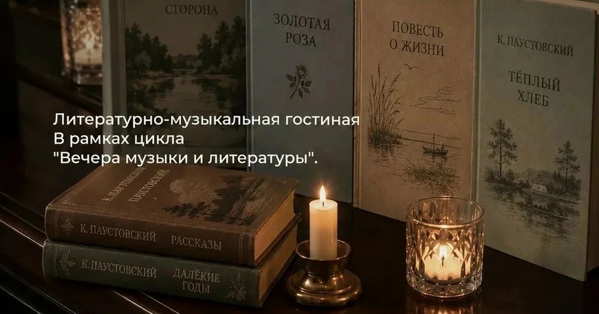Афиша «Многогранность прозы К. Паустовского»