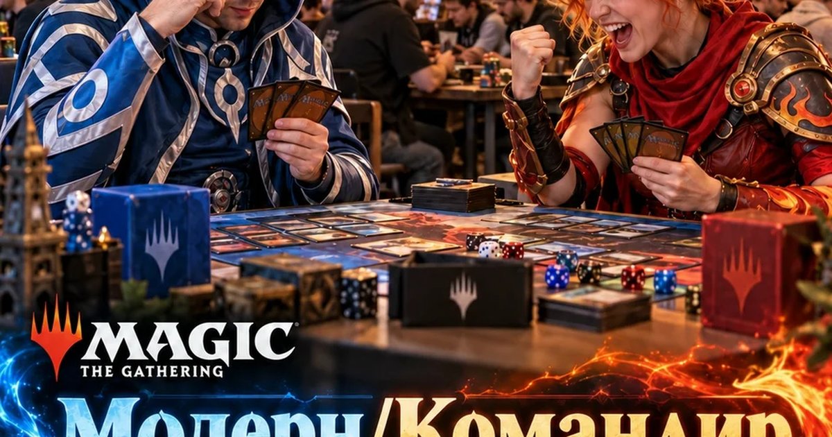 Афиша «Модерн и Командир в Magic: The Gathering»