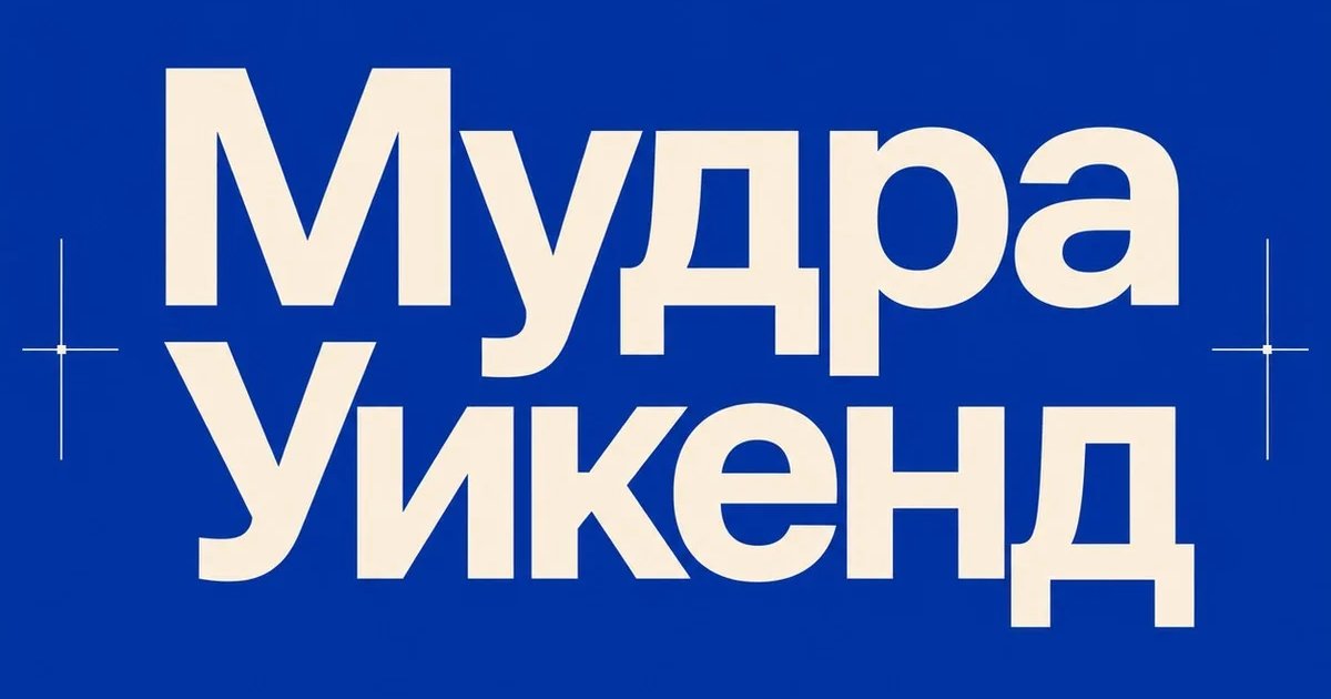 Мудра Уикенд