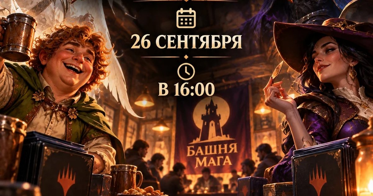 Афиша «Мультиплеерный Командир в Magic: The Gathering»