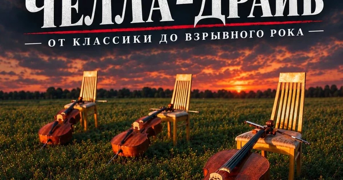 Афиша «Музыкальный проект ансамбля виолончелистов "Челла-Драйв"»