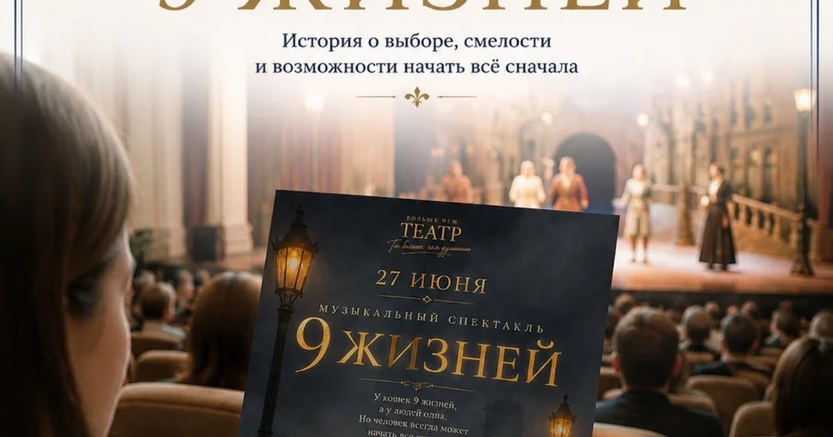 Музыкальный спектакль «9 жизней»