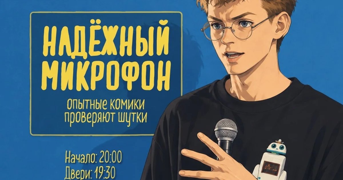 Афиша «Надёжный микрофон»